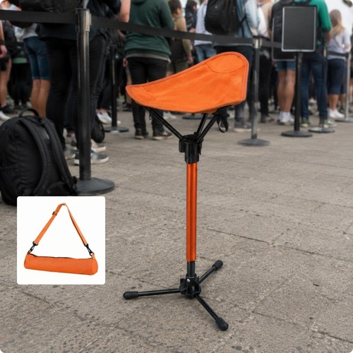 Telescopic folding stool high - telescopic,