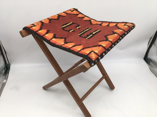 Vtg wood canvas - wood, &